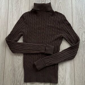 Gap Women’s Brown Cable Knit Sweater